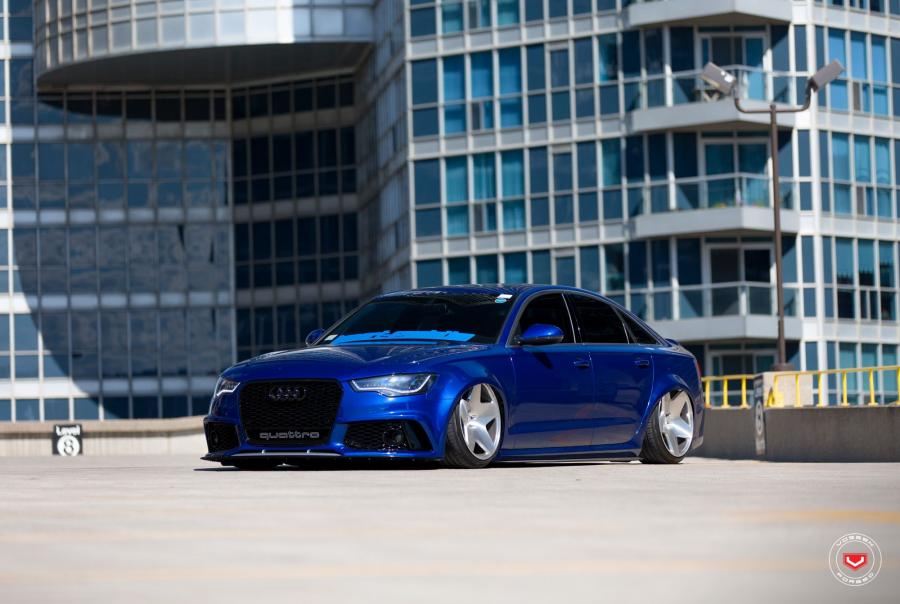  Audi A6 Sedan on Vossen Wheels (VPS-318) (4G, C7) 2016 года  (фото 12 из 59)